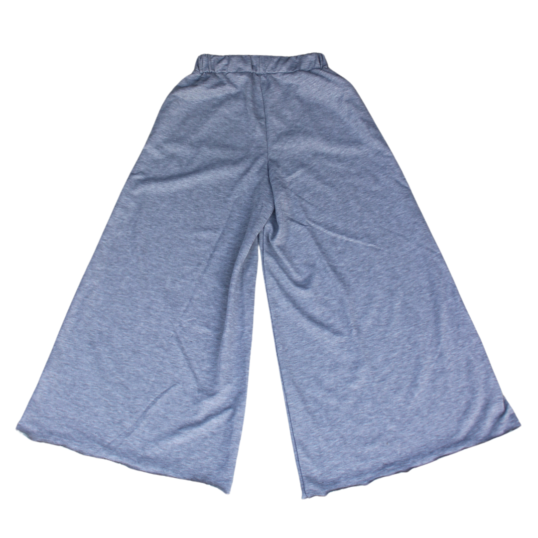 Wide Leg Tracksuit pants Grey