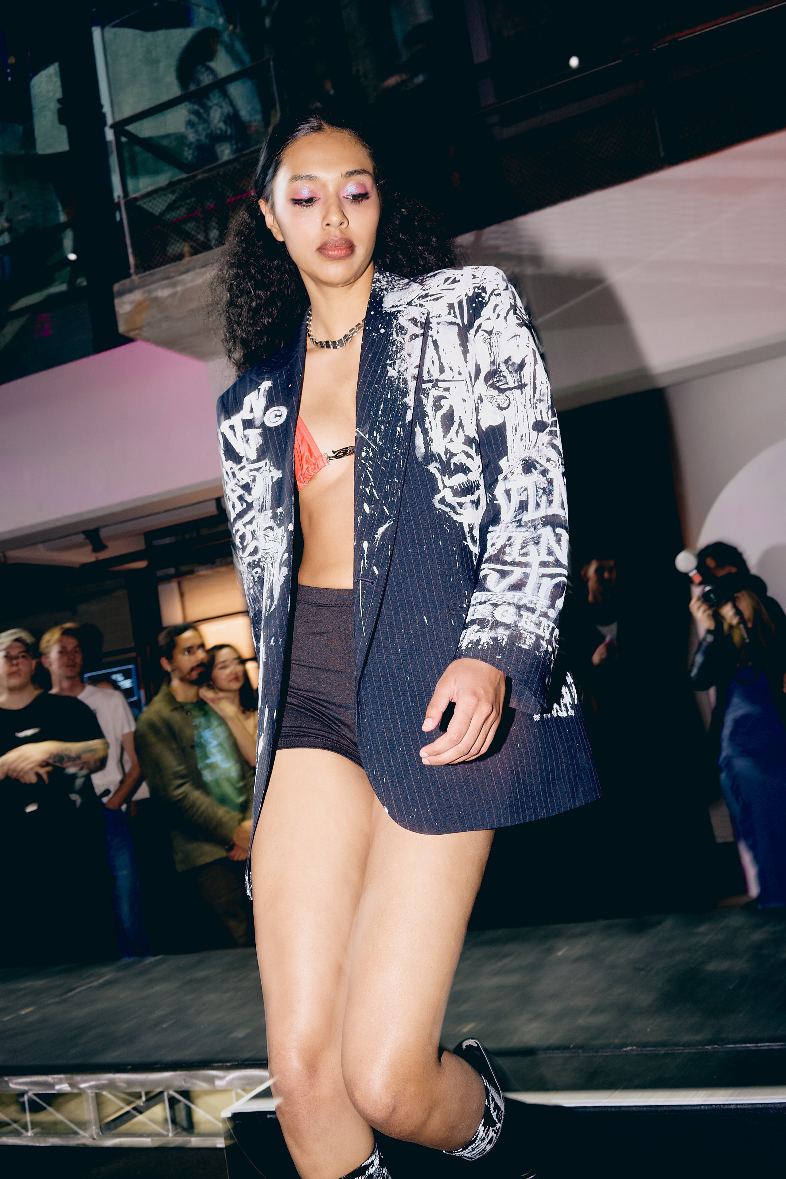 Screen Print Blazer