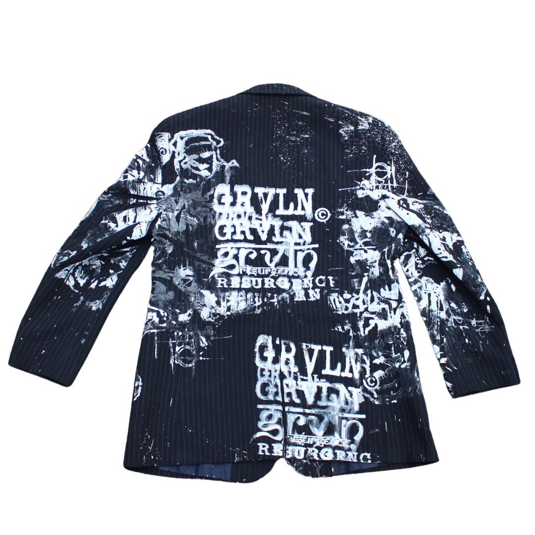 Screen Print Blazer