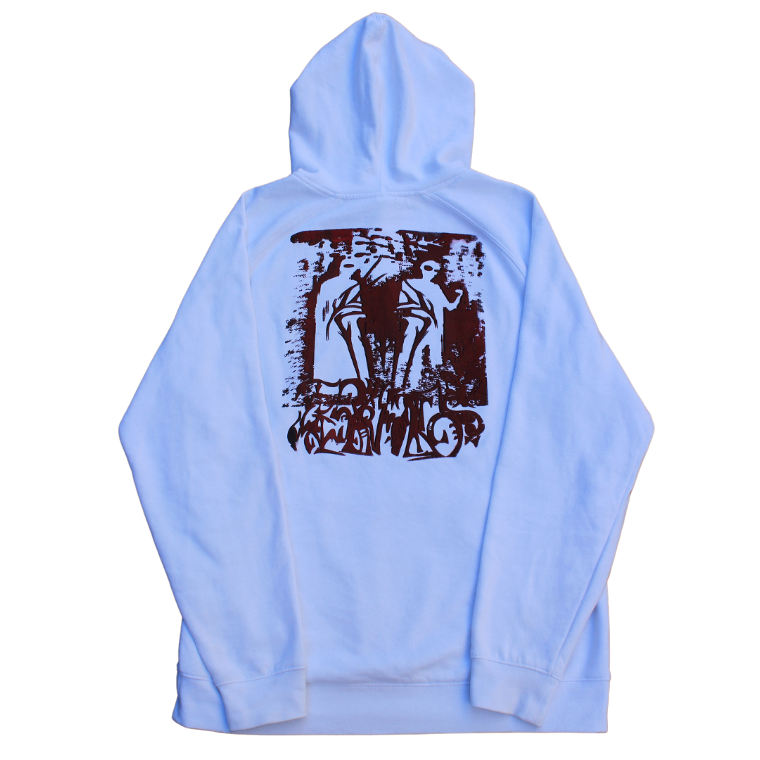 GRVLN White Hoodie