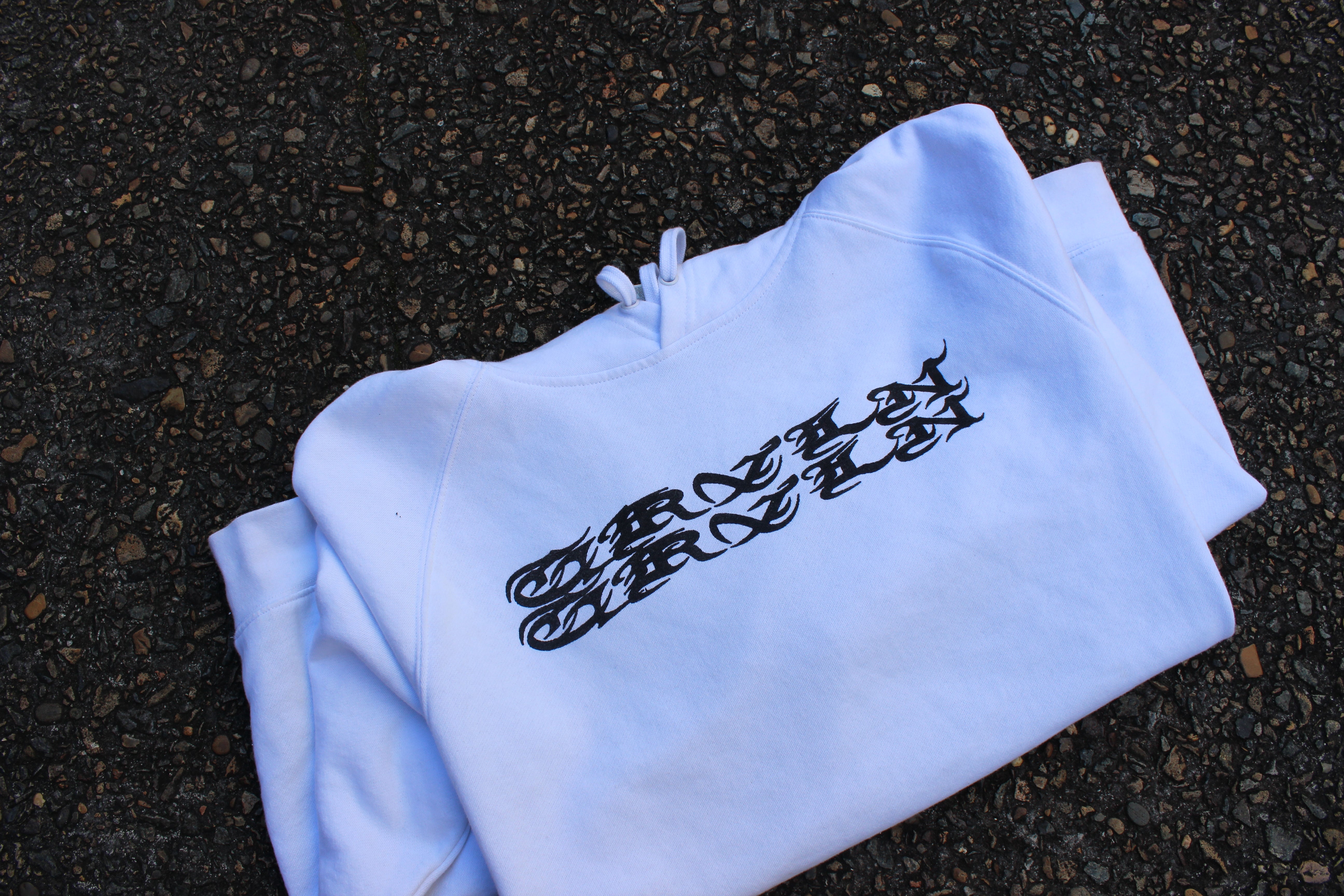 GRVLN White Hoodie