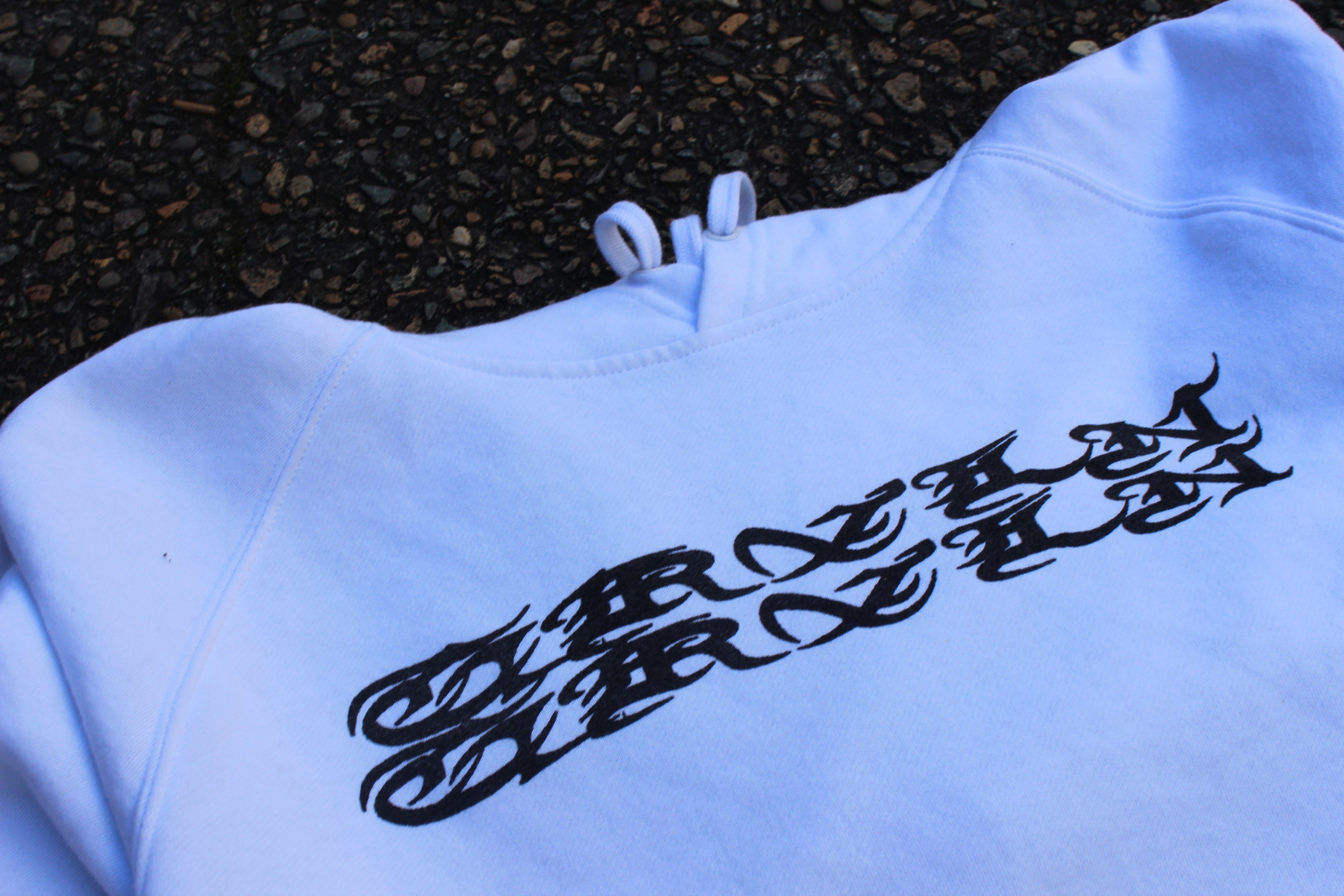 GRVLN White Hoodie