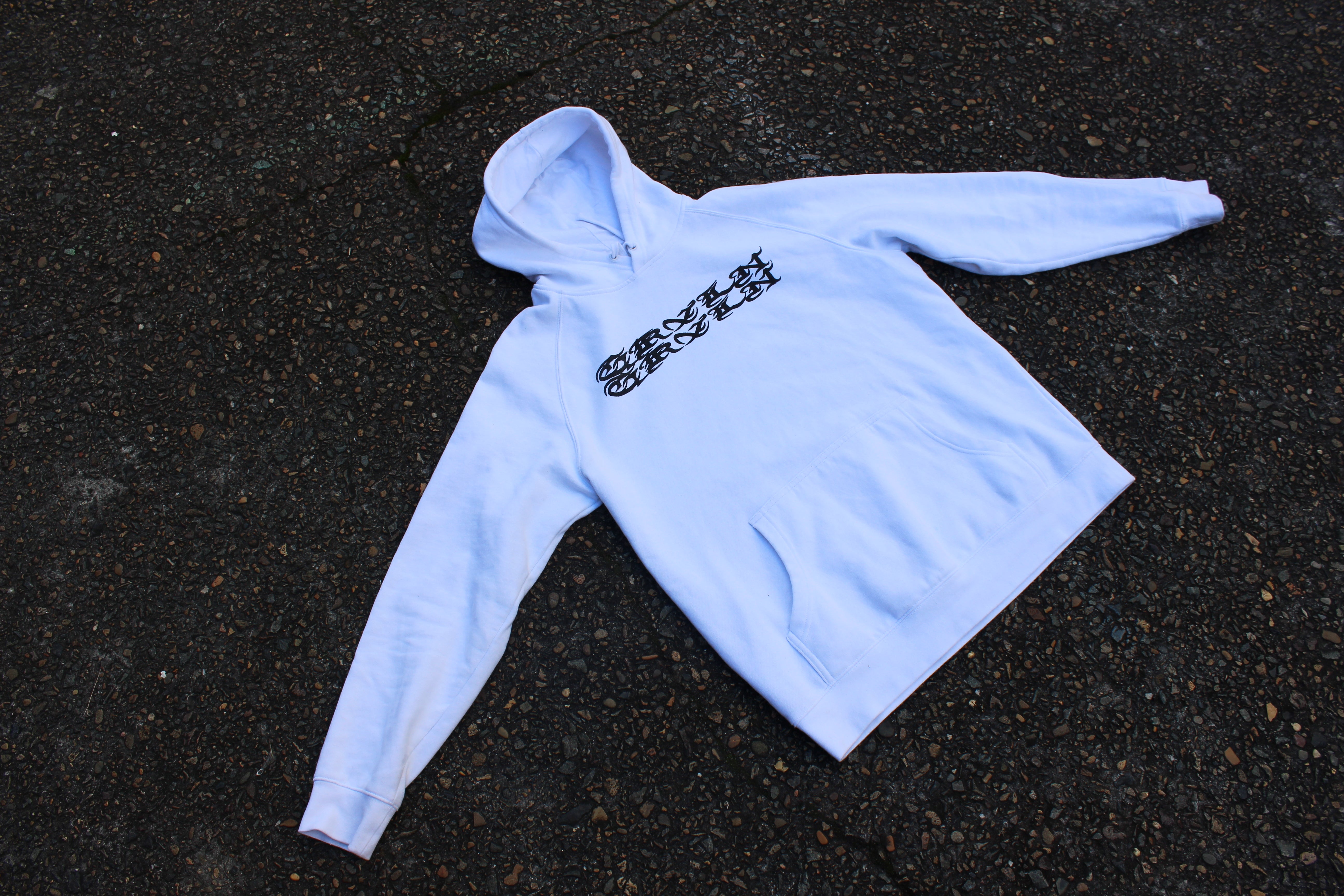 GRVLN White Hoodie