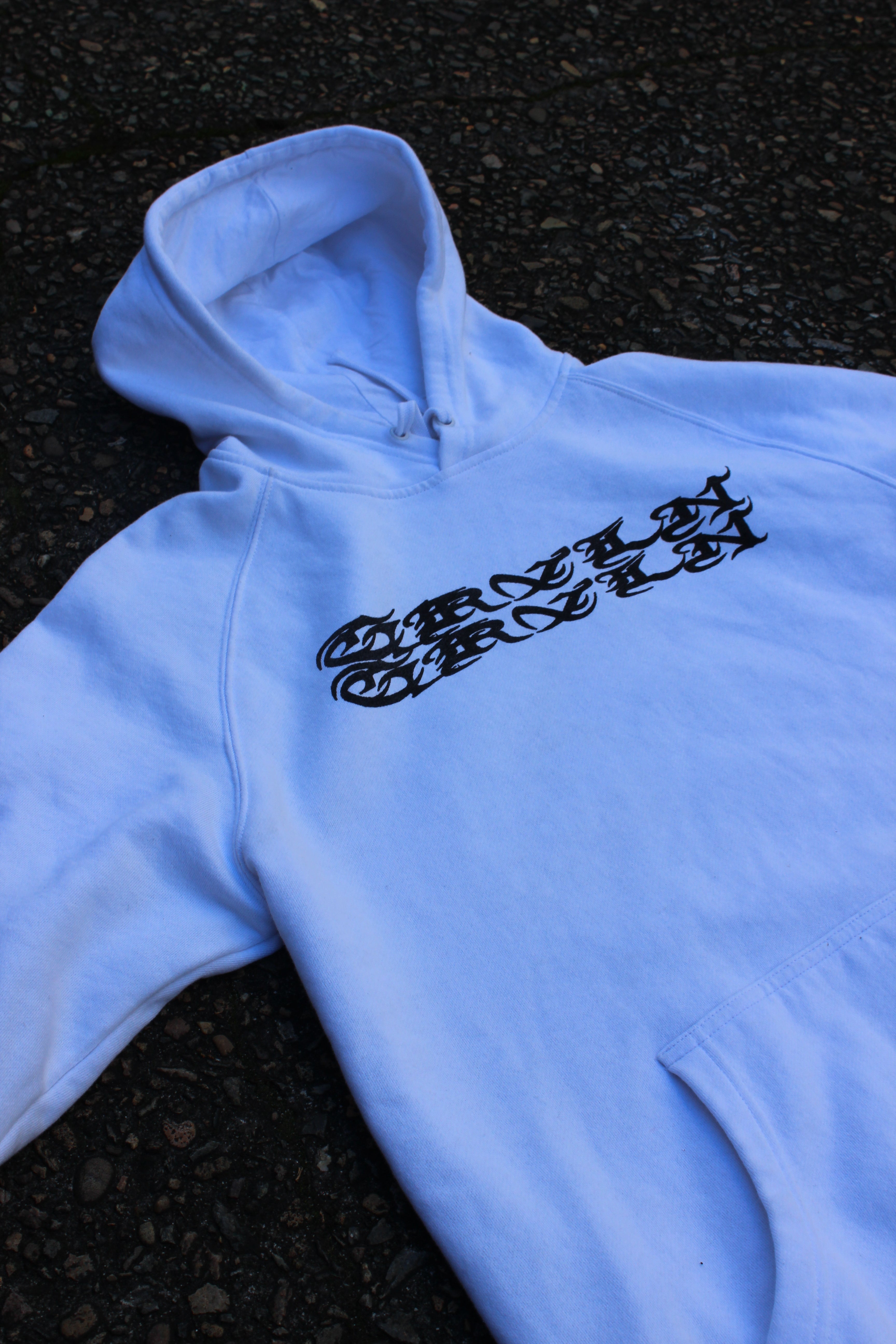 GRVLN White Hoodie