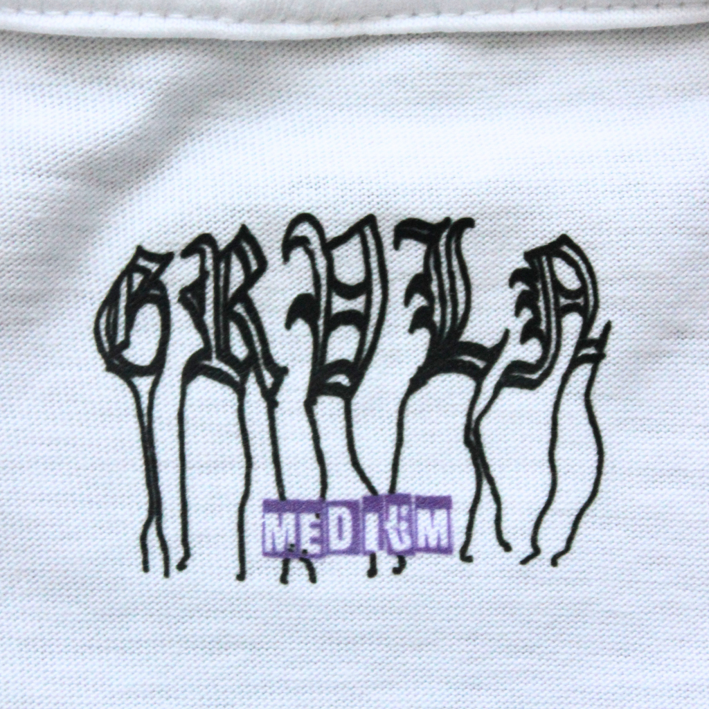 'PUNK CORE TEE FT ZIDNYFX (WHITE)'