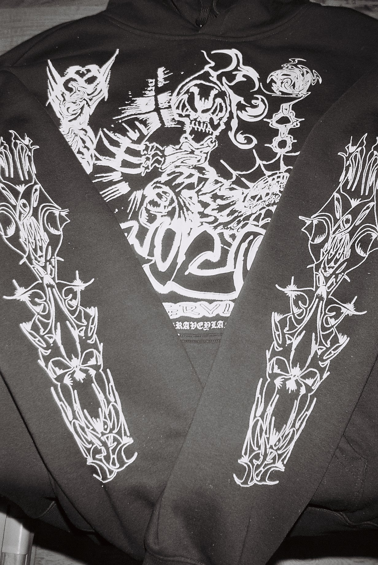 '002' JA STJEPAN X GRVLN HOODIES