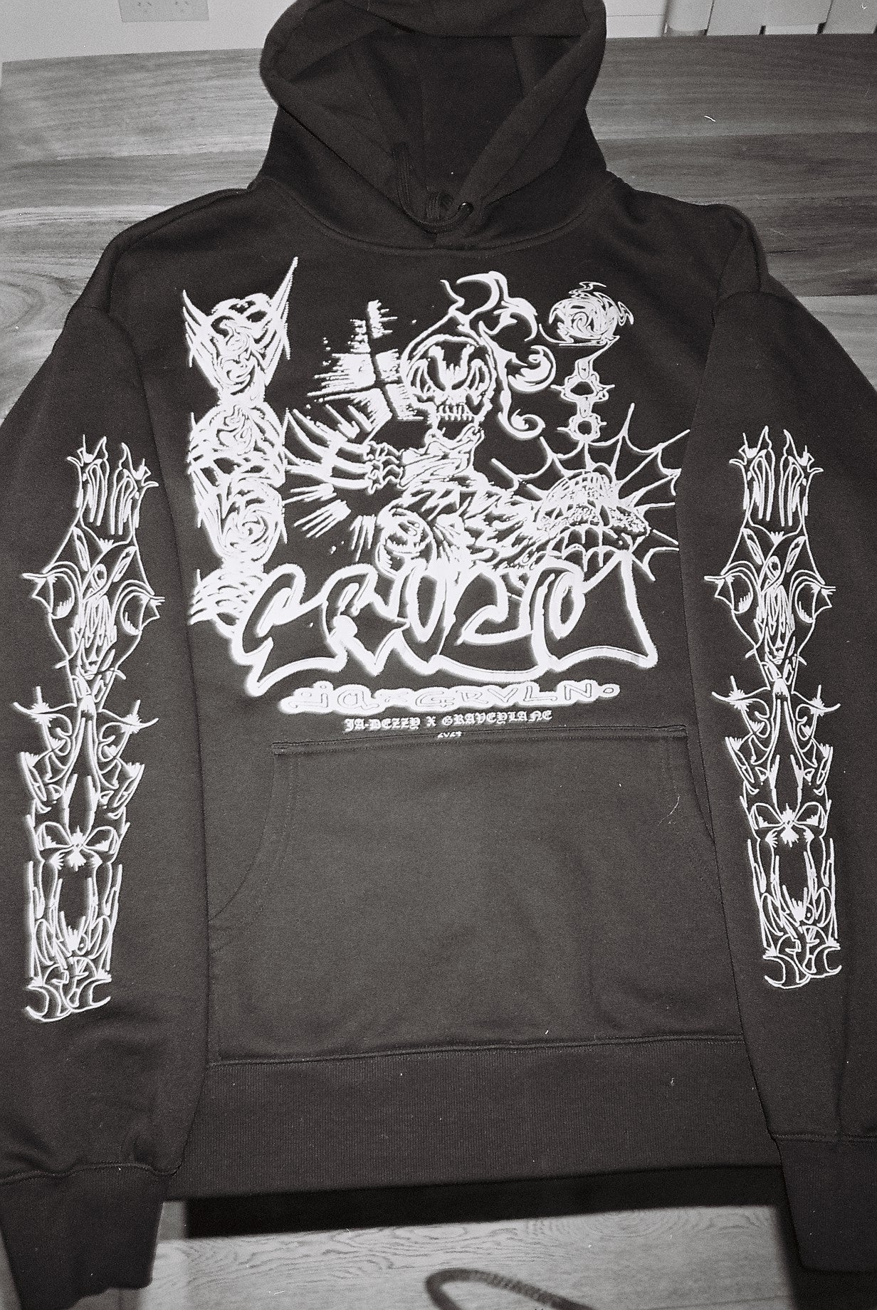 '002' JA STJEPAN X GRVLN HOODIES