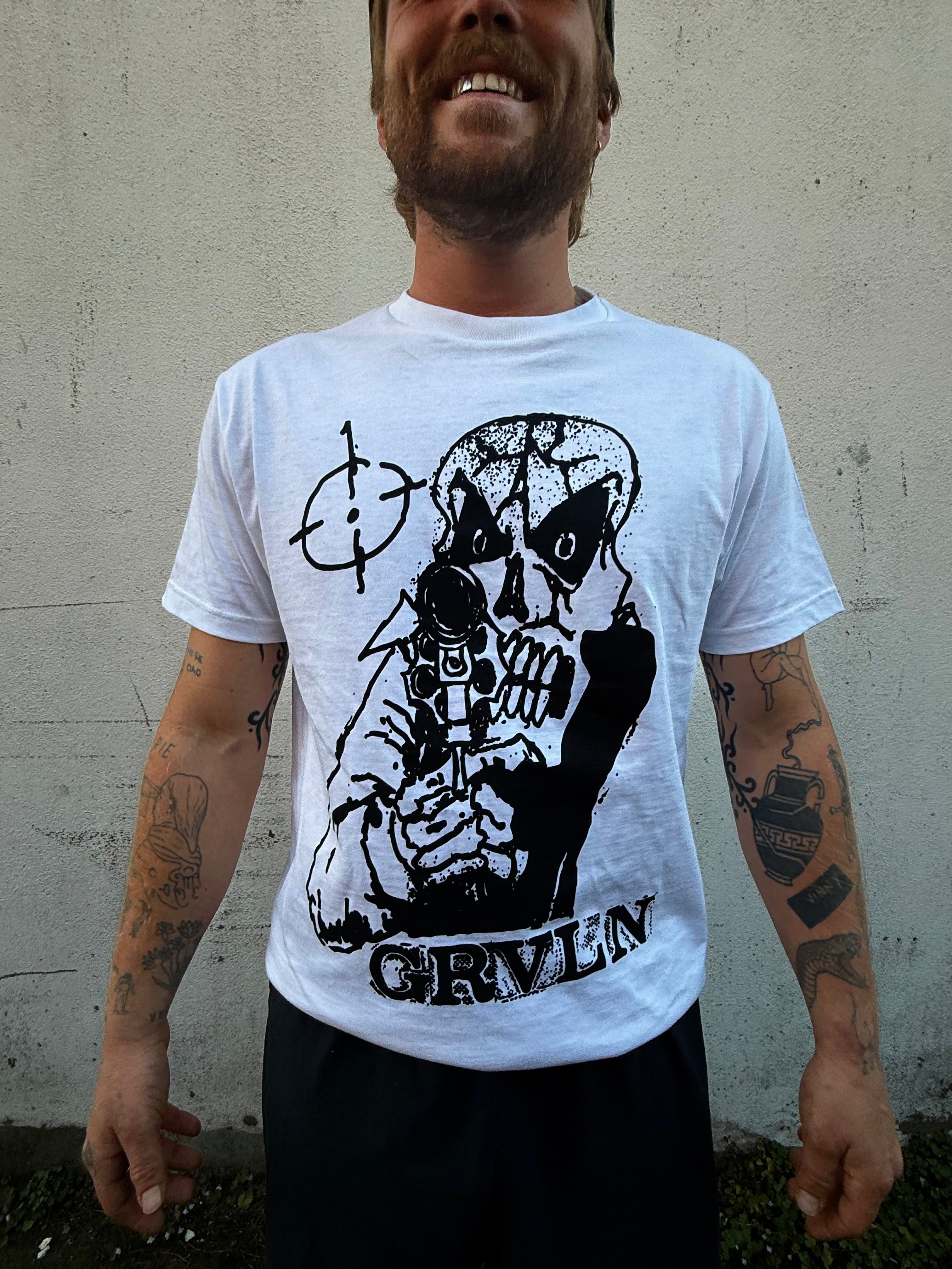 'PUNK CORE TEE FT ZIDNYFX (WHITE)'