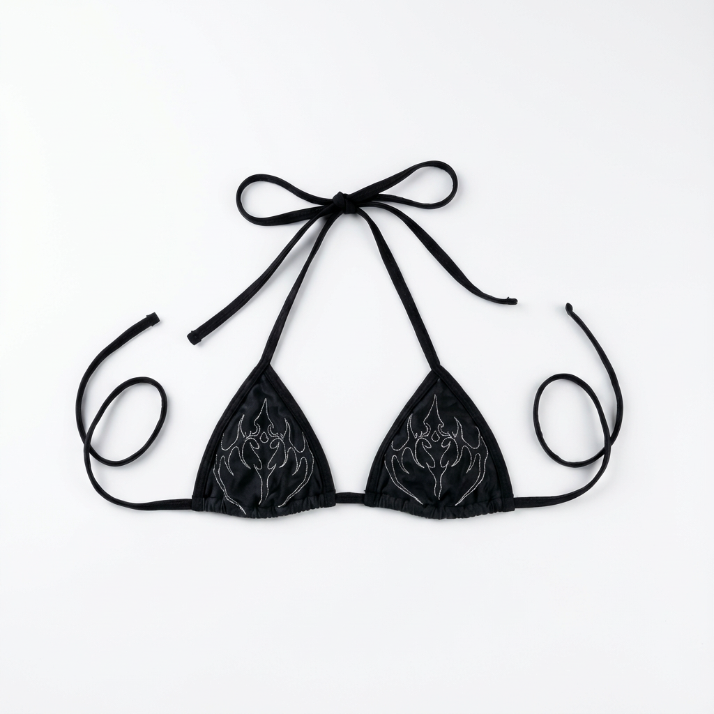 Black GRVLN bikini Top